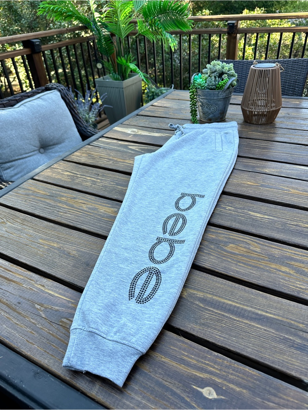 Bebe joggers. Women’s L. Gray.